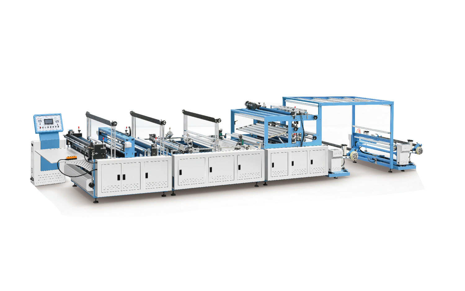 ZXL-1300雙放料無紡布制袋機(香蕉套袋、衛(wèi)浴潔具套袋、沙發(fā)套袋)